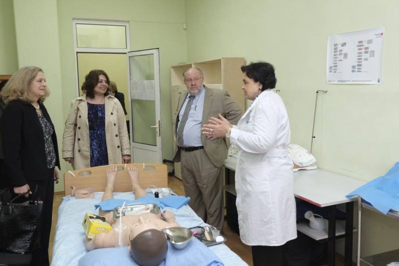 Representatives of US State Department and USAID  Visited TSMU Center of Clinical Skills 
