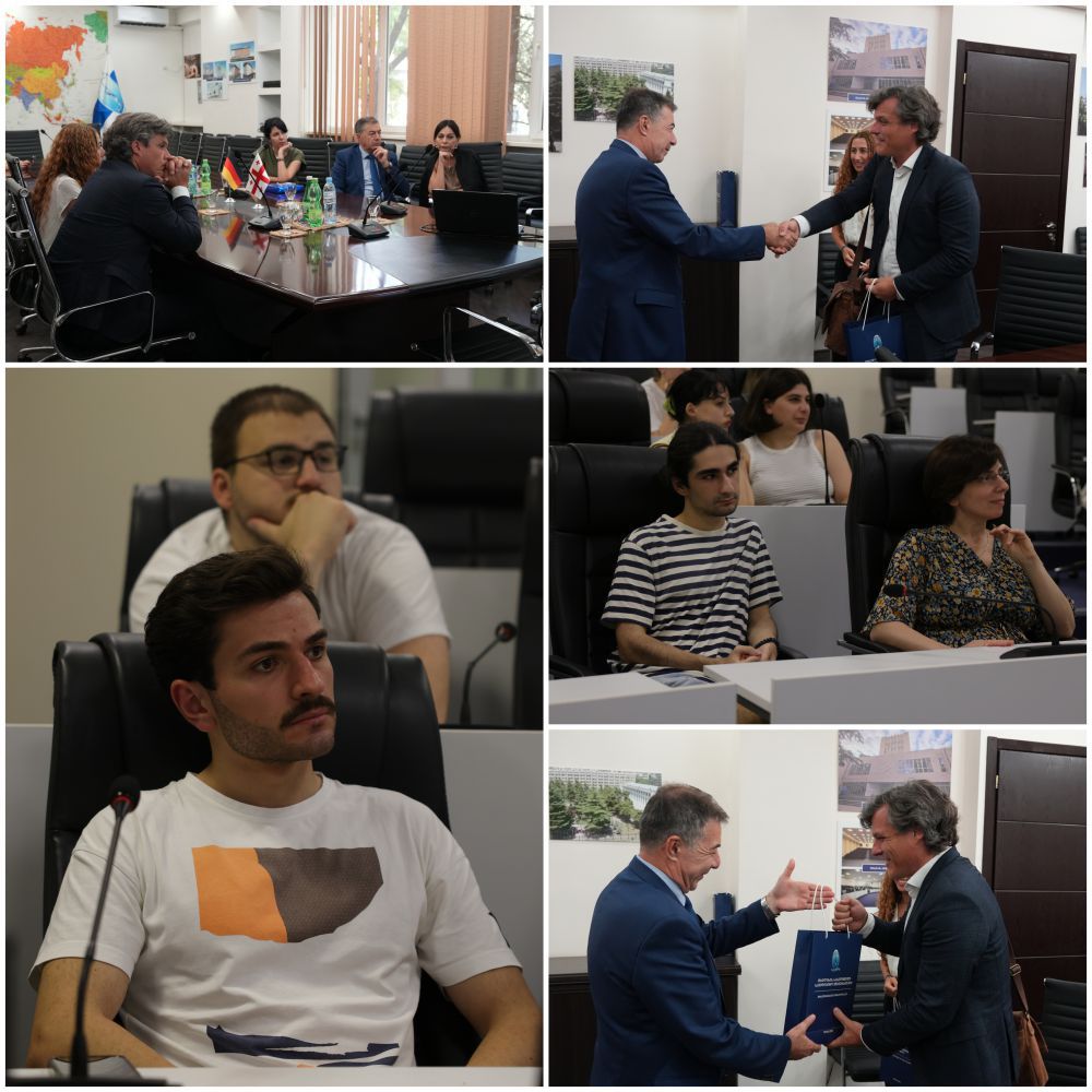 პროფესორ ლუდვიგ კრისტიან ჰინსკეს ვიზიტი თსსუ-ში