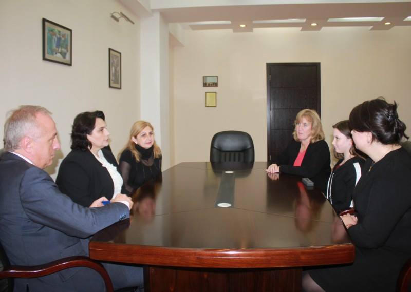 Visit of June Keeling, Professor of Chester University,  to Tbilisi State Medical University