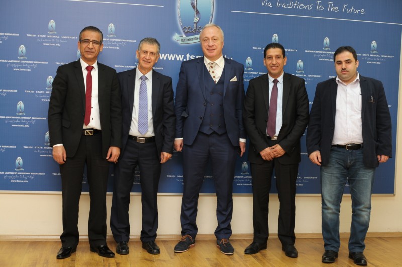 The Israeli Delegation at Tbilisi State Medical University