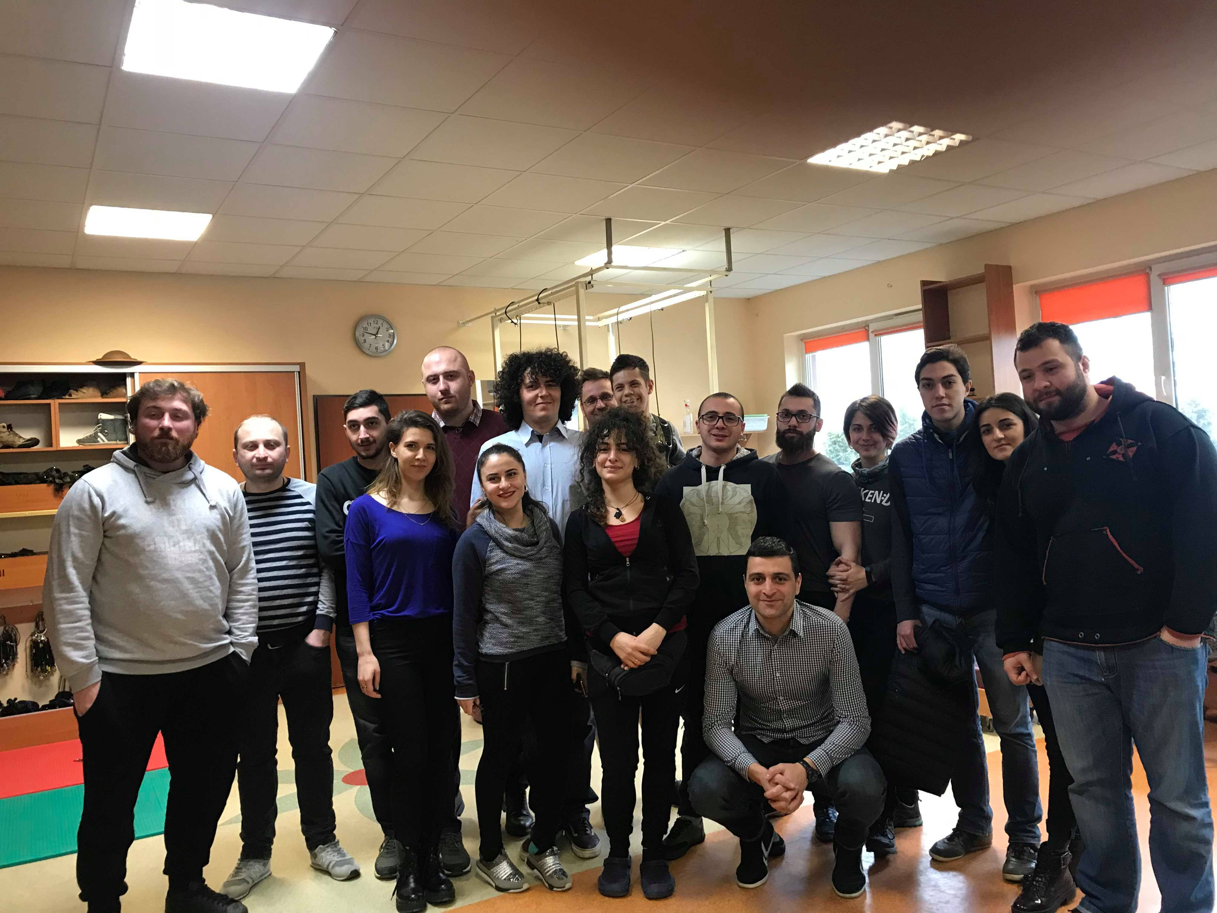 Students’ Internship at Zhlotov Rehabilitation Center (Poland)