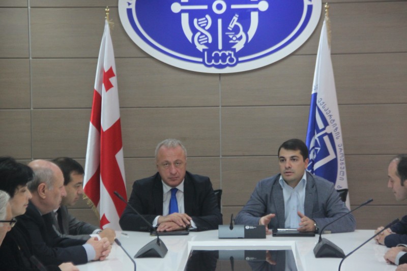 The Contract signed between Tbilisi State Medical University and Levan Samkharauli National Forensics Bureau