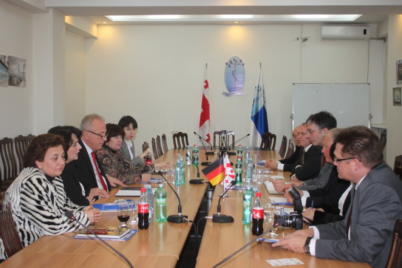 German Professors visited to Tbilisi State Medical University