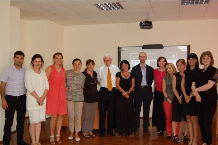 Leeds University Professors at Tbilisi State Medical University