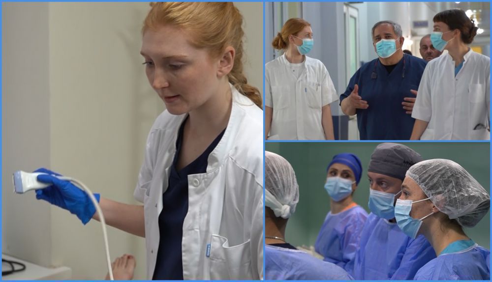 Tbilisi State Medical University was visited by the students from Charité University Medicine Berlin