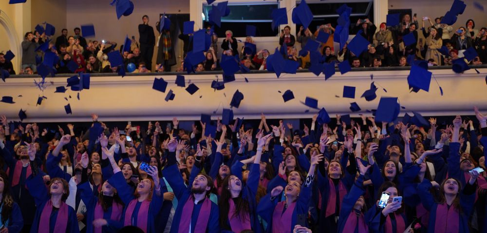 Graduation ceremony of Tbilisi State Medical University fall semester students of 2023-2024 academic year