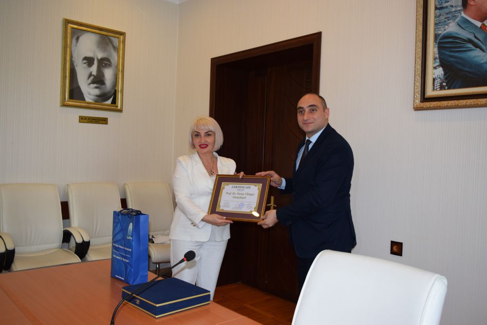 Tbilisi State Medical University Delegation at Azerbaijan State Pedagogical University International Congress