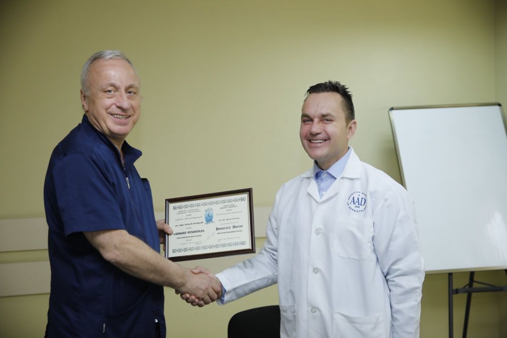 Dr. Ole Martin Rordam visited Tbilisi State Medical University