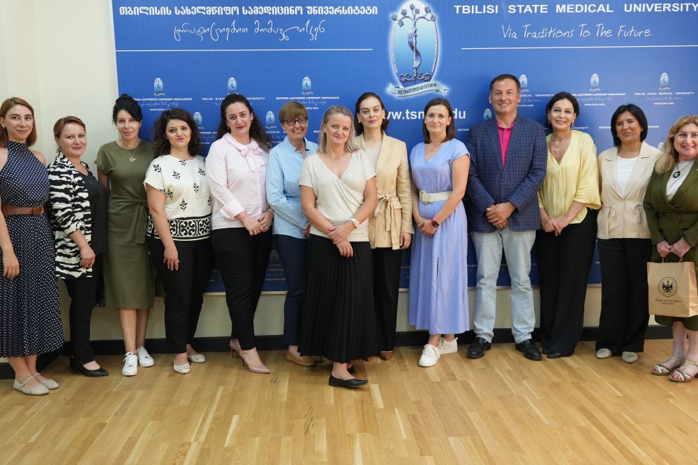 თბილისის სახელმწიფო სამედიცინო უნივერსიტეტს ლუბლინის უნივერსიტეტის დელეგაცია ეწვია