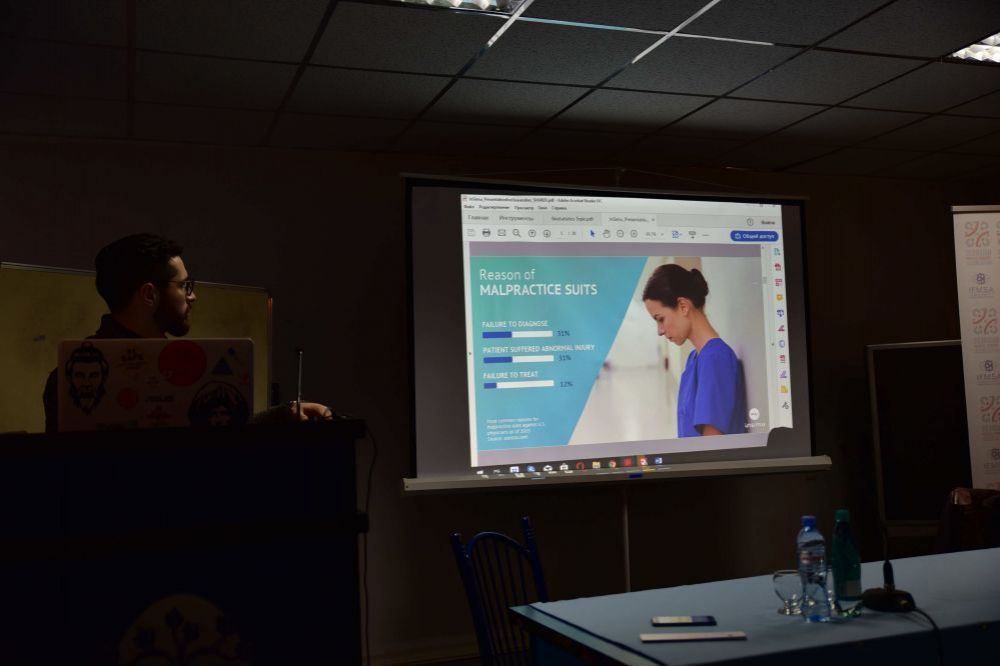 Presentation of the Large-Scale  Project of Georgian Medical Students Association (GMSA) at TSMU