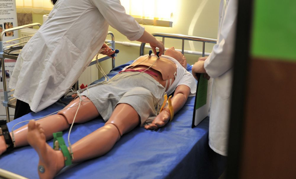 თსსუ-ში მედიცინის ფაკულტეტის  მეთორმეტე სემესტრელი სტუდენტებისთვის ობიექტურად სტრუქტურირებული კლინიკური გამოცდა  (OSCE) ჩატარდა
