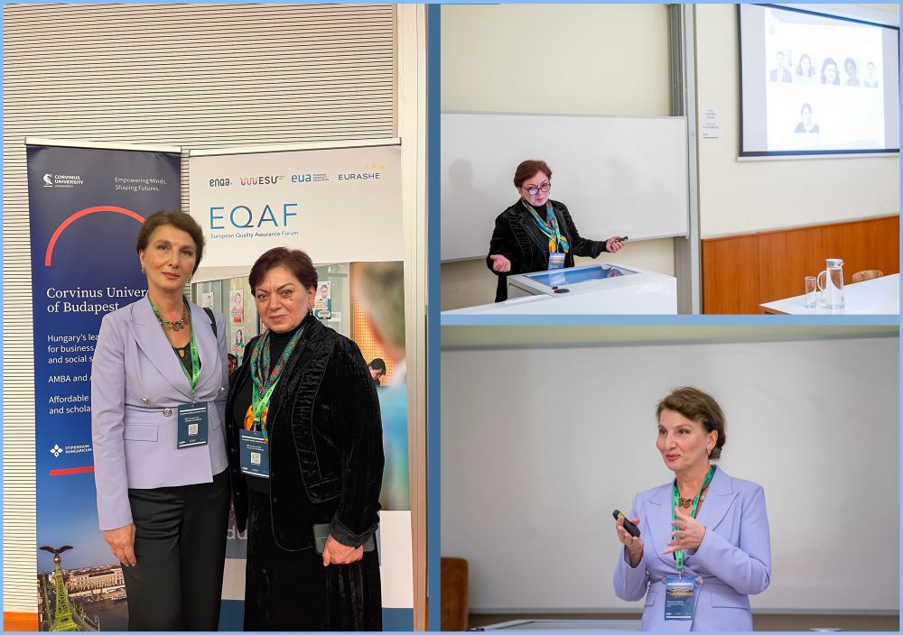 თსსუ-ის დელეგაცია ევროპის ხარისხის უზრუნველყოფის 2025 წლის ფორუმზე