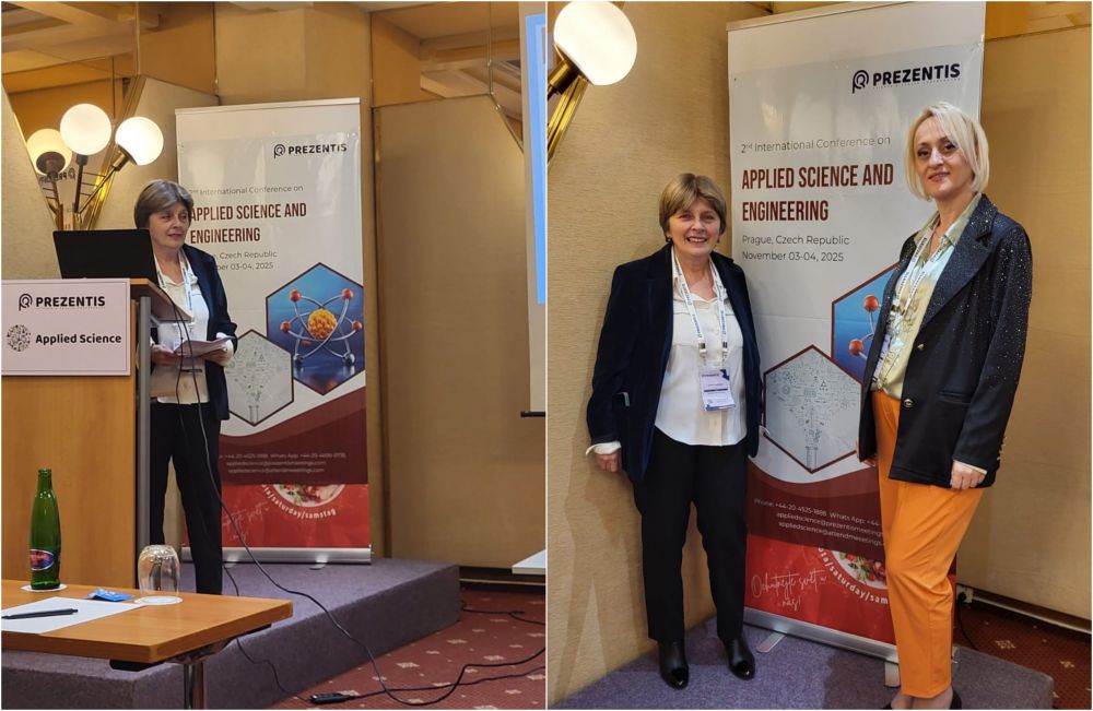 თსსუ-ის ფიზიკის, ბიოფიზიკის, ბიომექანიკისა და ინფორმაციული ტექნოლოგიების დეპარტამენტის წარმომადგენლებმა პრაღის საერთაშორისო კონფერენციაზე დეპარტამენტის ბაზაზე შესრულებული კვლევა წარადგინეს