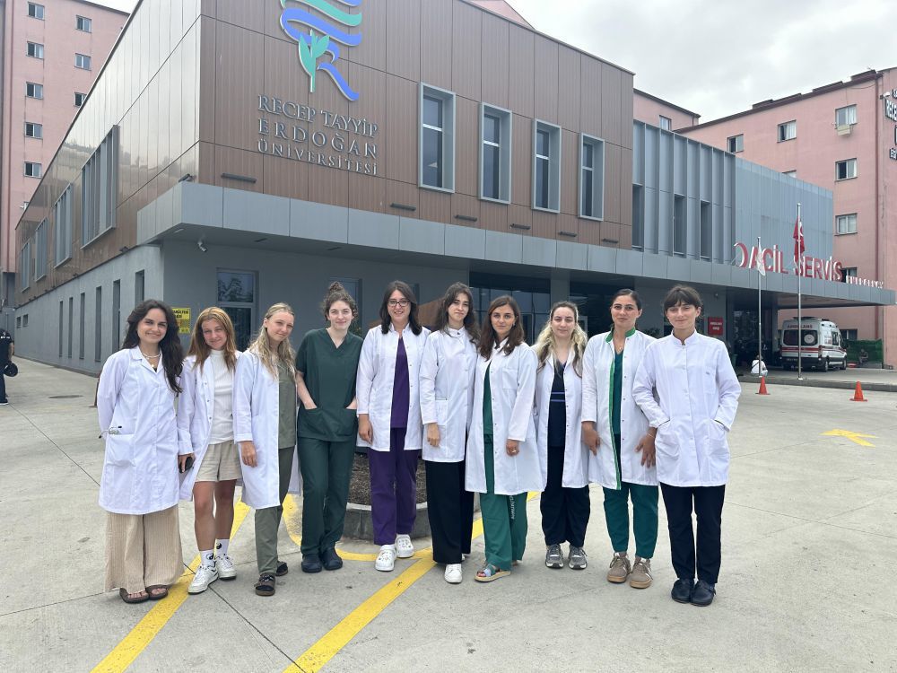 Tbilisi State Medical University Faculty of Medicine students underwent summer clinical internship in the Recep Tayyip Erdogan University Clinic