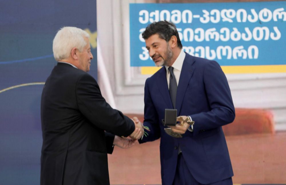 TSMU Professor Irakli Pavlenishvili was awarded with the Title Honorable Citizen of Tbilisi