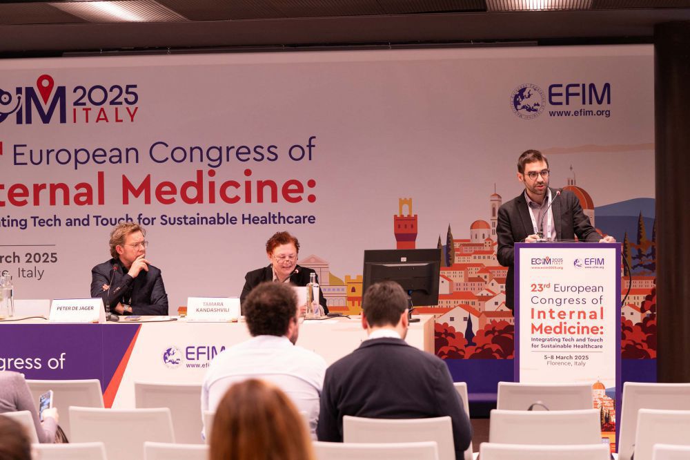 Professors and Doctoral Students from TSMU Participate in the 23rd Congress of the European Federation of Internal Medicine (EFIM) in Florence
