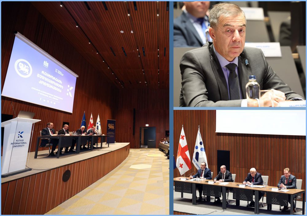 თსსუ-ის რექტორი პროფესორი ირაკლი ნატროშვილი რექტორთა კონფერენციას დაესწრო