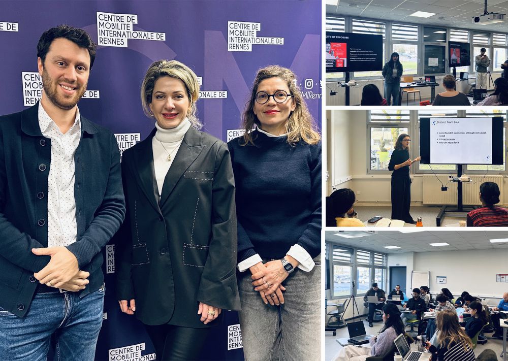 თსსუ-ის საზოგადოებრივი ჯანდაცვის, მენეჯმენტის, პოლიტიკისა და ეკონომიკის დეპარტამენტის ასისტენტ-პროფესორის ლია გუმბარიძე  საქმიანი ვიზიტი ქ. რენში (საფრანგეთი) 