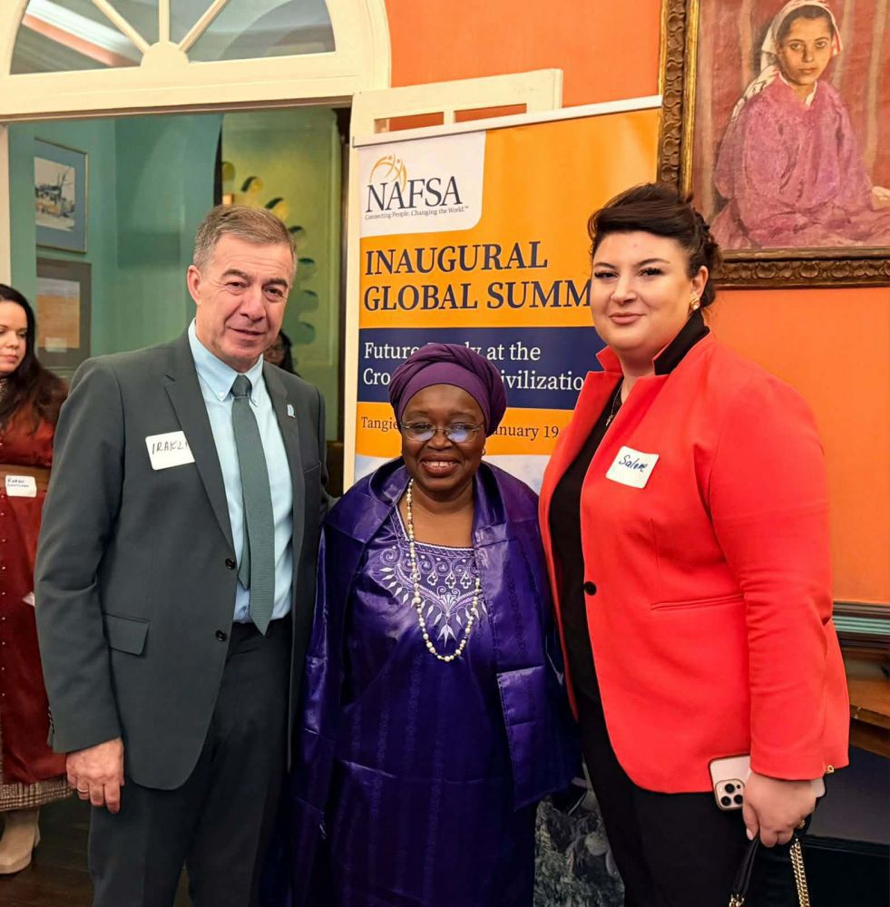 თსსუ-ის წარმომადგენლები NAFSA-ს გლობალურ სამიტზე, ქალაქ ტარჯიერში (მაროკო)