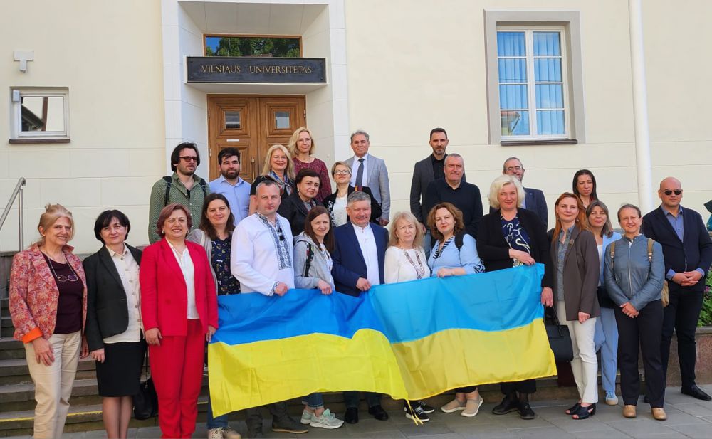Visit of TSMU delegation in the Vilnius University (Lithuania)