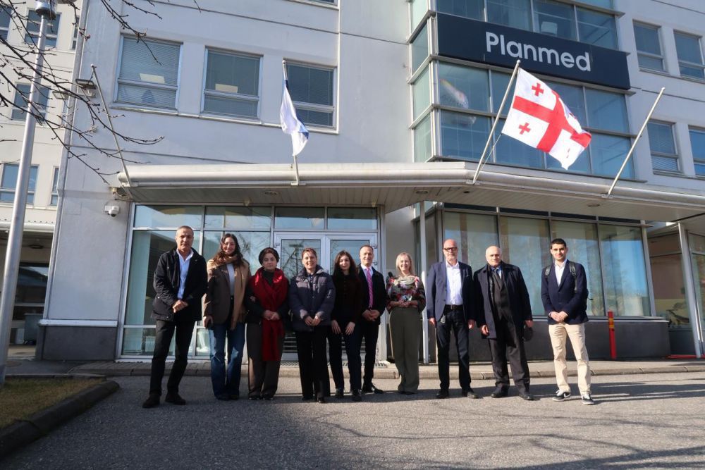 თსსუ-ის დელეგაცია ჰელსინკში (ფინეთი)