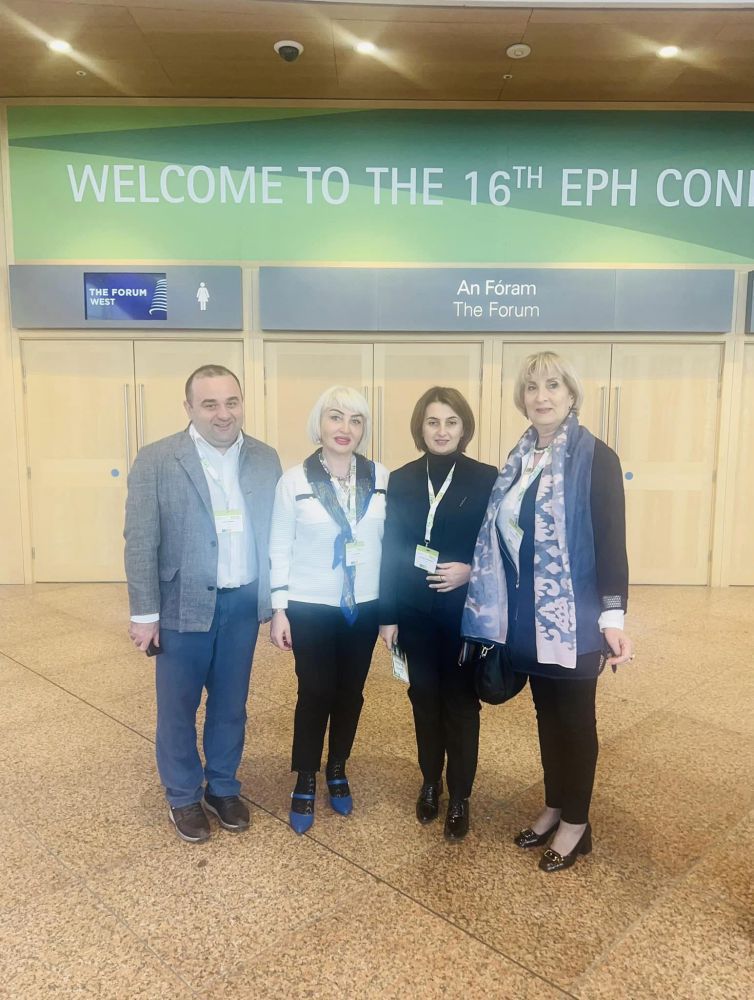 TSMU delegation at the 16th European Public Health Conference Our Food, Our Health, Our Earth: A Sustainable Future for Humanity