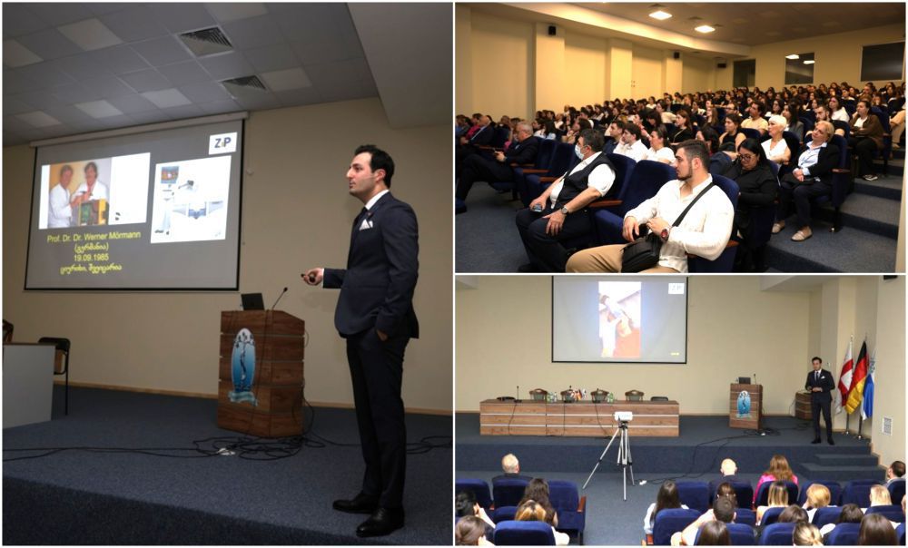 TSMU Invited Professor Otar Vadachkoria conducted public lectures at Tbilisi State Medical University