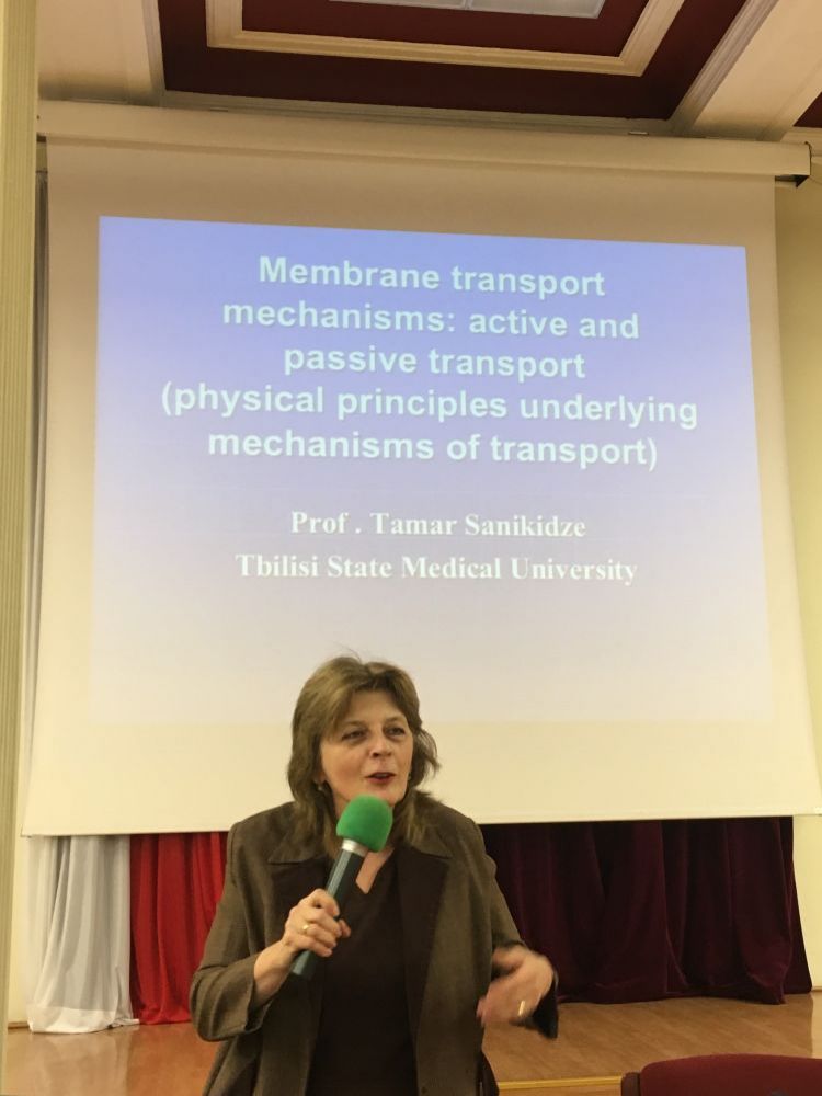 Visit of Professor Tamar Sanikidze, Head of TSMU Department of Medical Physics and Biophysics to Poland