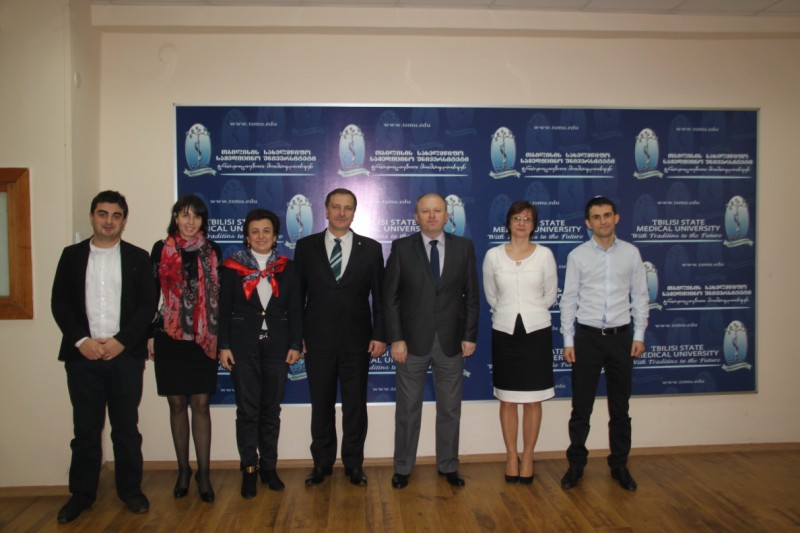 Delegation from Poznan University of Medical Science visited to Tbilisi State Medical University