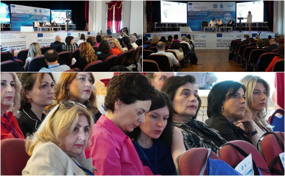 The final conference on HERD was organized at Batumi Shota Rustaveli State University