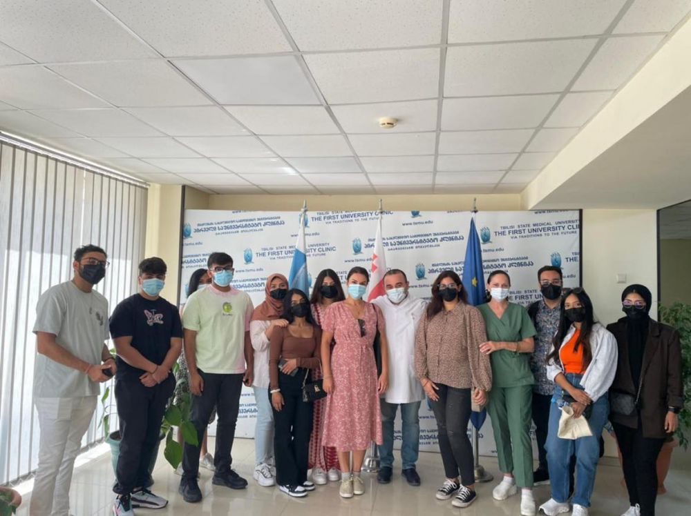 The Gulf Medical University (United Arab Emirates) students visited TSMU
