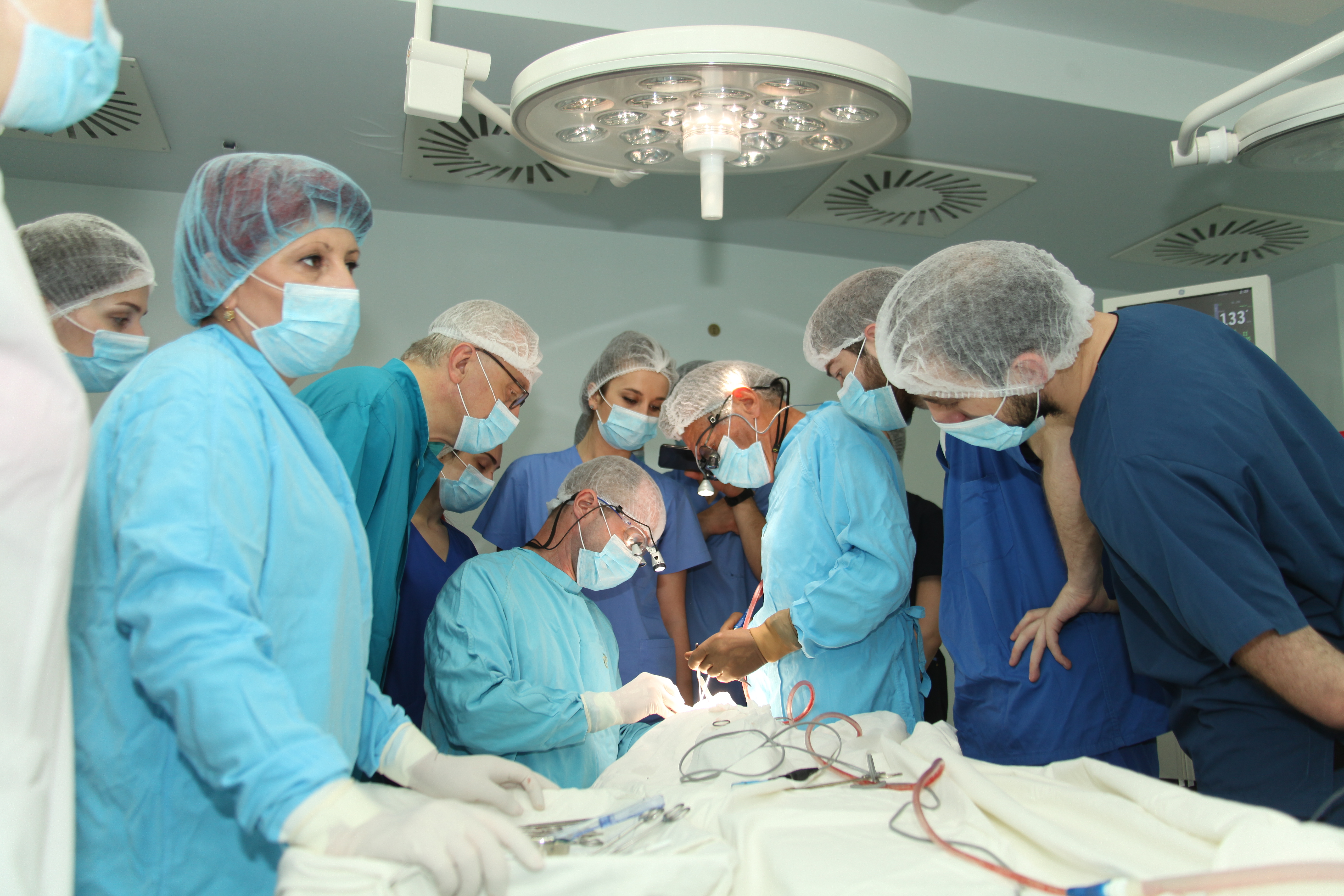 German professors conducted operations at  Givi Zhvania Pediatric Clinic