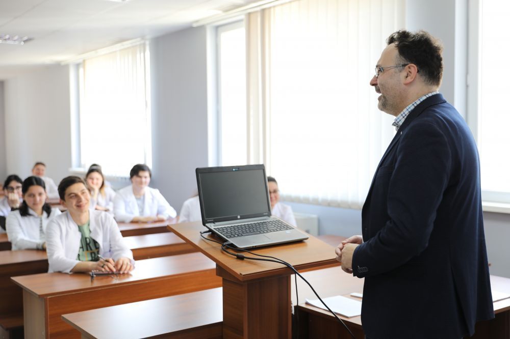 Jaroslav Wiedelsky's visit to Tbilisi State Medical University