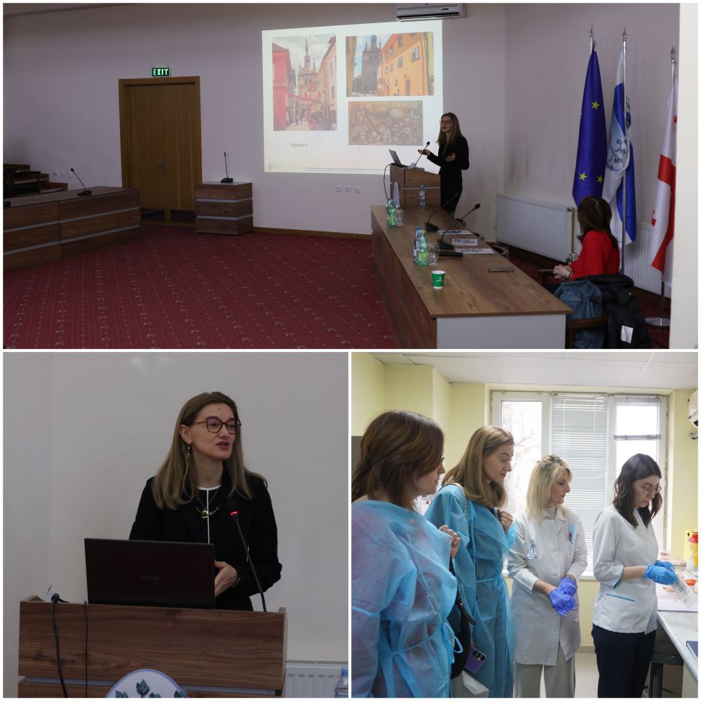 Visit of Professors from the George Emil Palade University of Medicine, Pharmacy, Science, and Technology of Targu Mures to TSMU