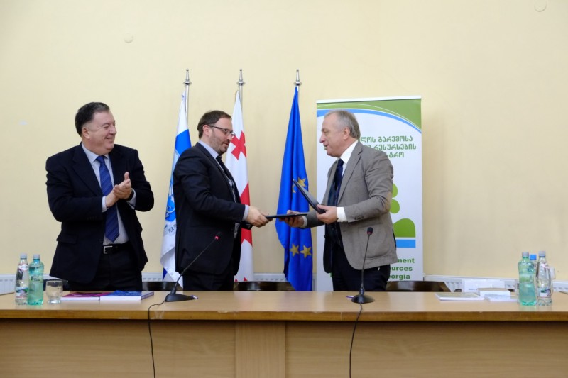  Memorandum of Understanding  between Ministry of Environment and Natural Resources  of Georgia and the Tbilisi State Medical University 