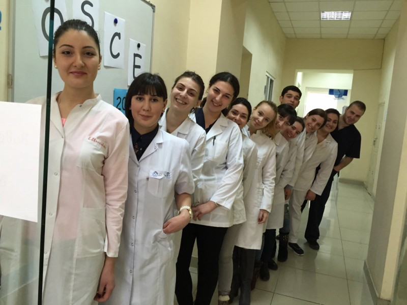 OSCE – Exam  at A. Urushadze Dental Clinic of TSMU