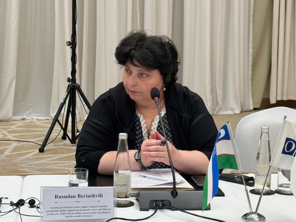 პროფესორ რუსუდან ბერიაშვილის ვიზიტი უზბეკეთში