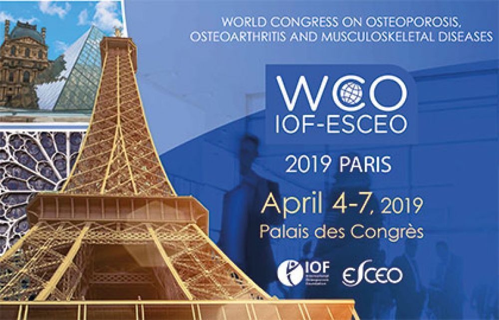 Professor David Metreveli was invited to the World Congress on Osteoporosis, Osteoarthritis and Musculoskeletal Diseases (WCO-IOF-ESCEO 2019)