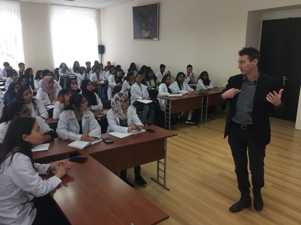Visit of Professor Ronald Blaise to Tbilisi State Medical University