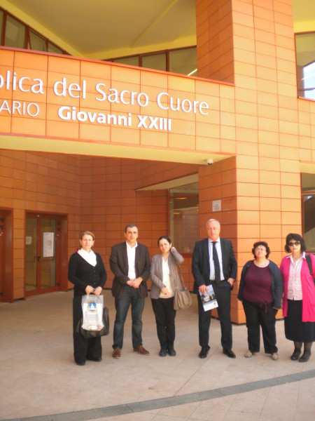 Tbilisi State Medical University Delegation in Rome, Italy