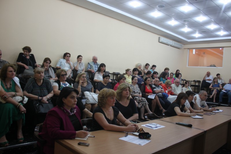 Representatives of Shota Rustaveli National Science Foundation (SRNSF) at TSMU 