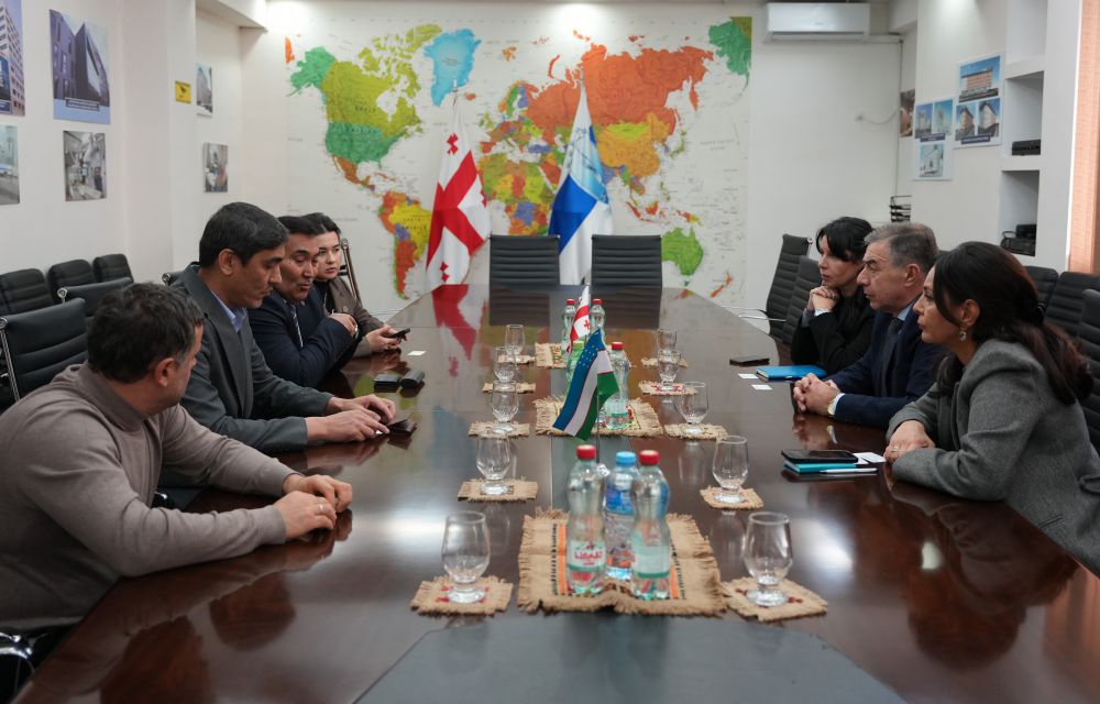 ტაშკენტის სახელმწიფო სამედიცინო უნივერსიტეტის წარმომადგენლები თსსუ-ში