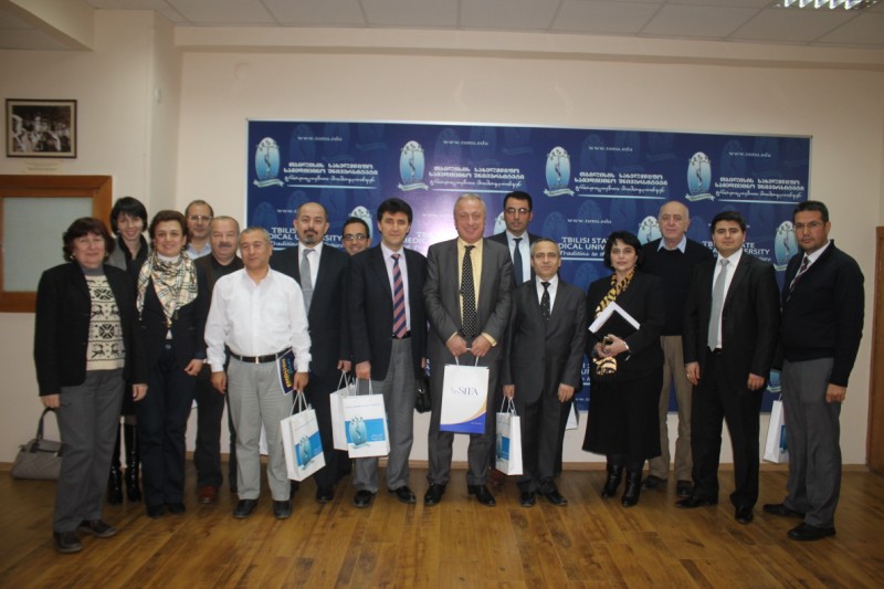 Delegation of Ismir Sifa University (Turkey) visited to Tbilisi State Medical University