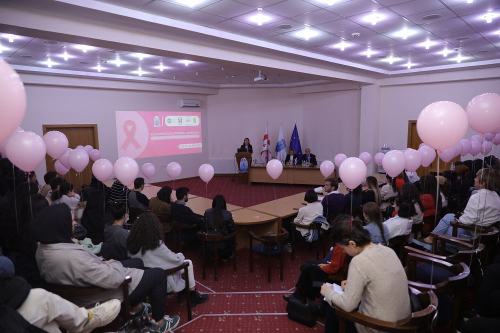 Pink October at Tbilisi State Medical University