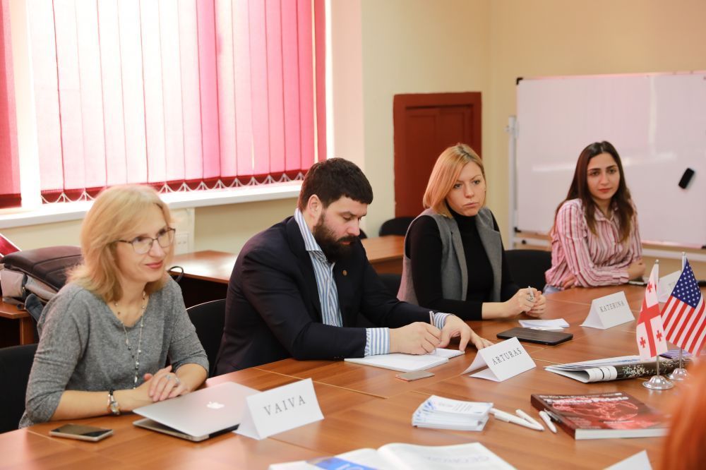 The representatives of Vilnius University visited American MD Program of TSMU